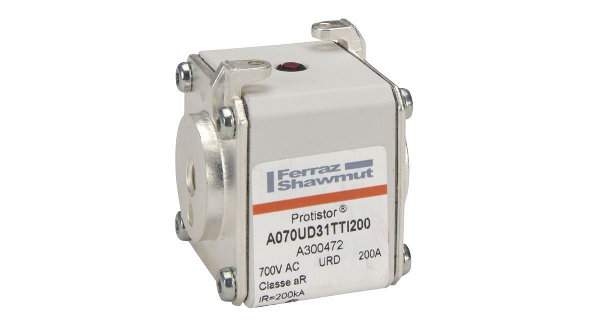 A300472 - PROTISTOR® SB aR, UNC threaded end, TTI, sz.31, 690VAC IEC-700VAC UL, 200A